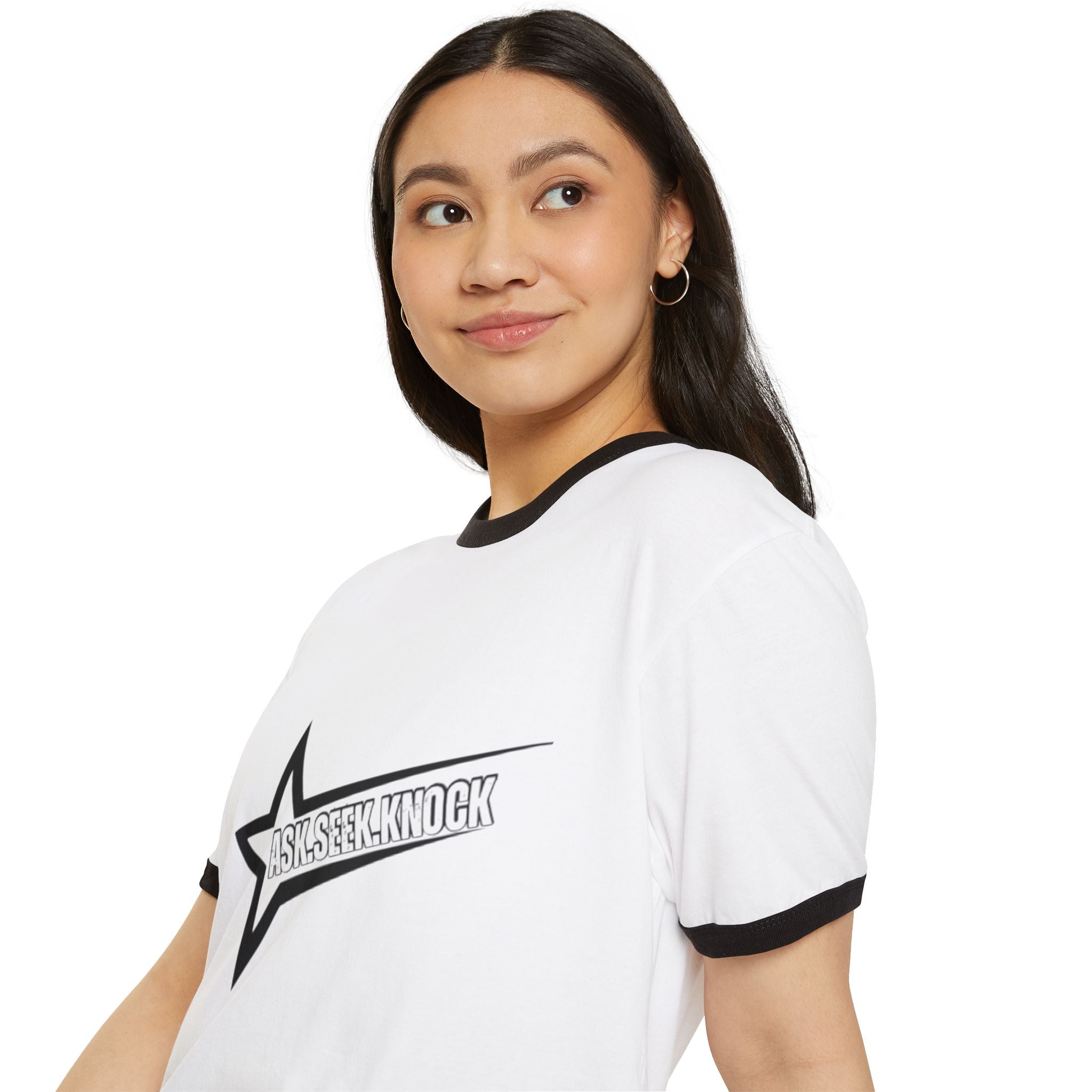 Unisex Cotton Ringer T-Shirt