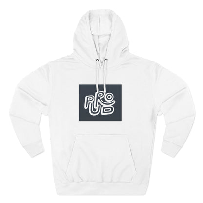 Three-Panel Fleece Hoodie