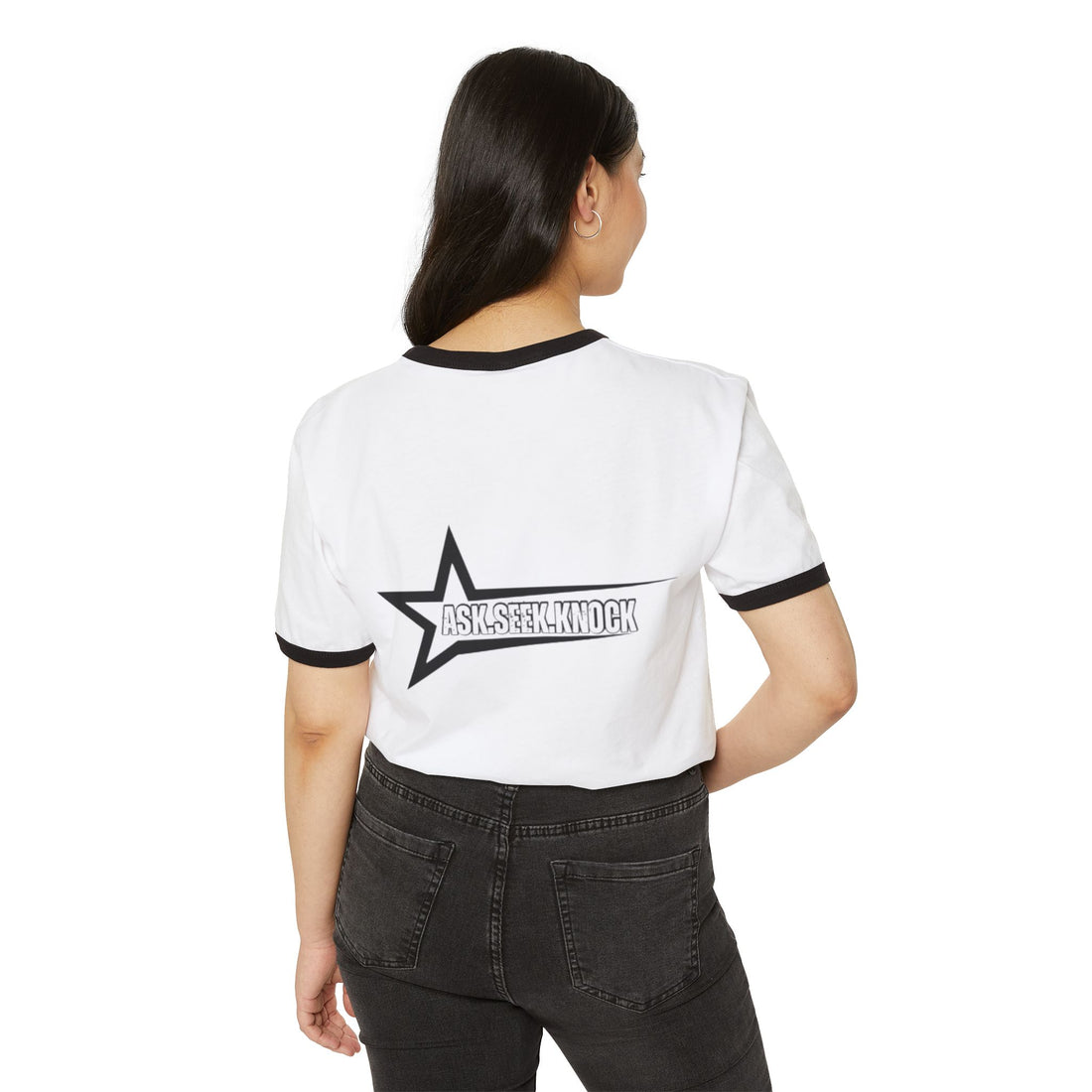 Unisex Cotton Ringer T-Shirt