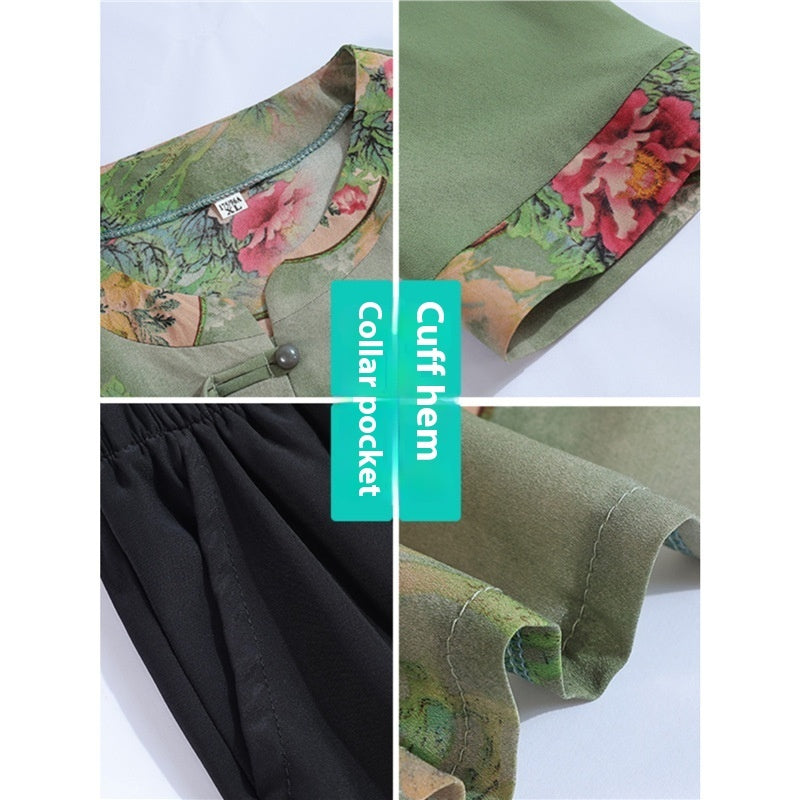 Middle-aged And Elderly Tang Suit