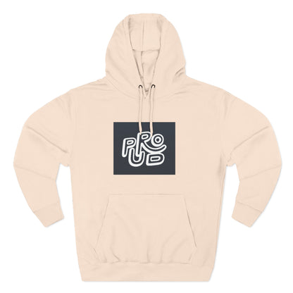Three-Panel Fleece Hoodie