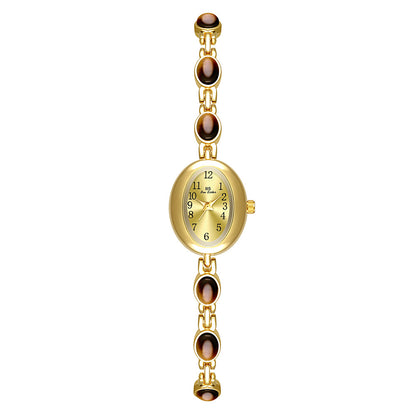 Natural Jade Multi-treasure Bracelet Fu Lu Shou