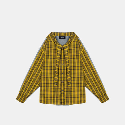 Cotton Hooded Cloak Shirt For Men And Women